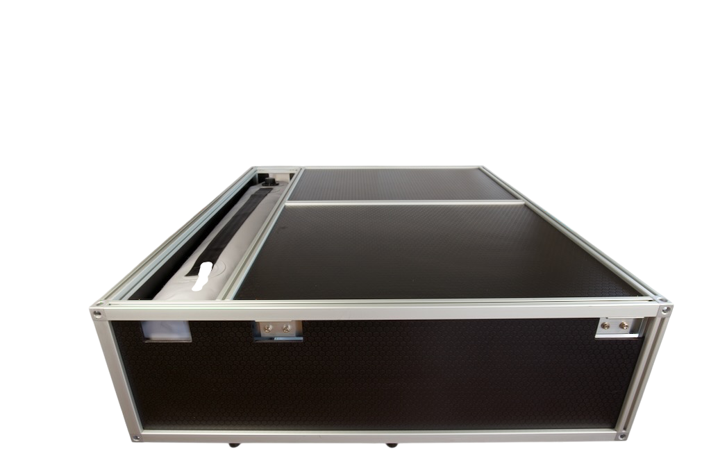 BootKamp Unit 2 Water Tank Series dual-drawer 4WD storage system, studio view