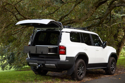 Unit 2 drawer system rear view in Prado 250 cargo area