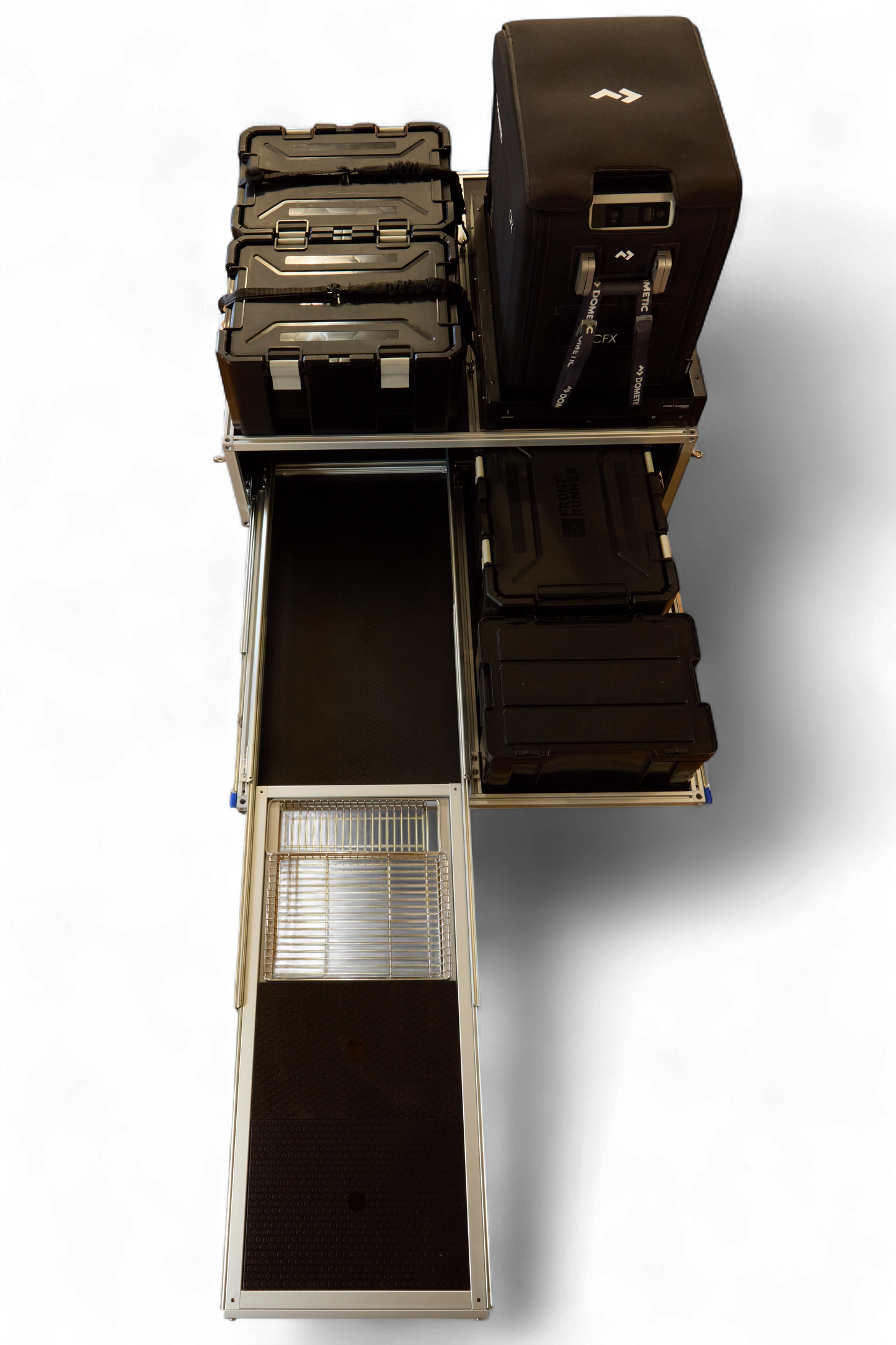 Unit 1 + IGT Slide full system, studio side view