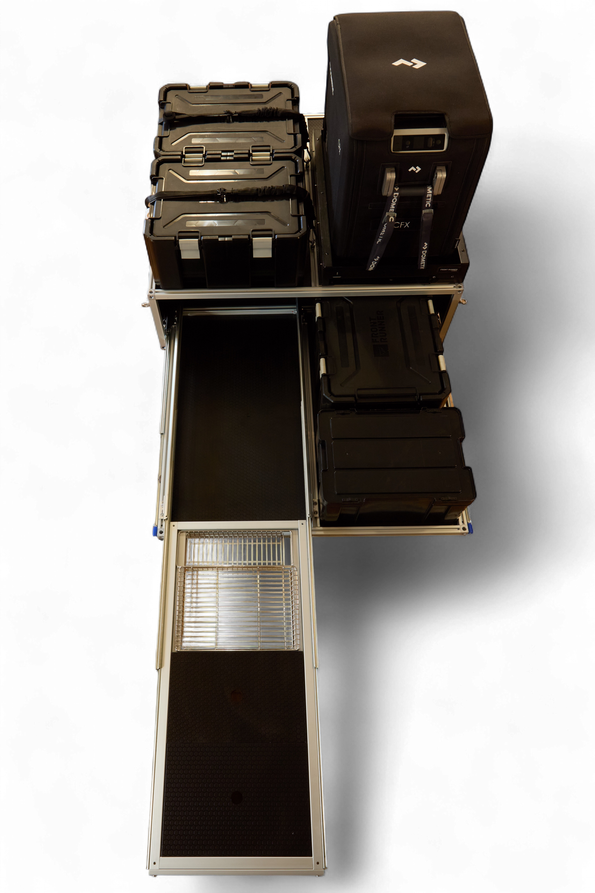Unit 1 + IGT Slide full system, studio side view