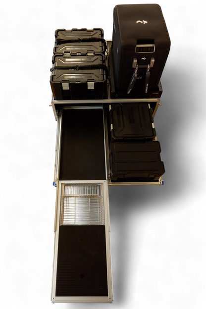 Unit 1 + IGT Slide full system, studio side view