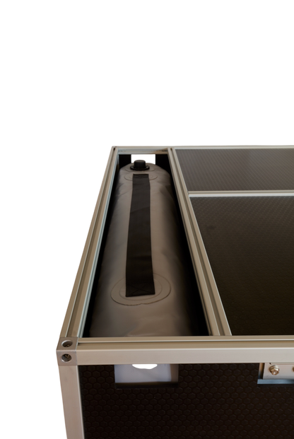 BootKamp Unit 2 Water Tank Series with the 40L water tank open, top view