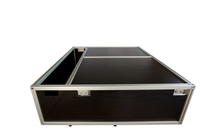 Unit 2 Water Tank Series aluminium drawer system showing the integrated water tank bay
